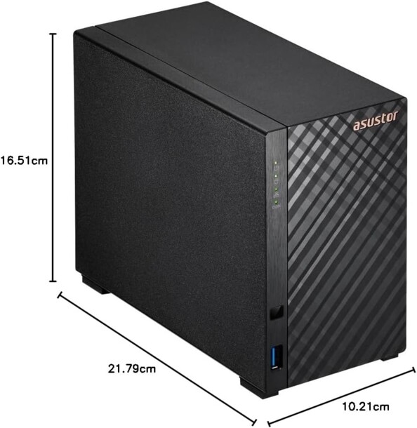 NAS 2 baies Asustor Drivestor 2 Gen2 AS1202T