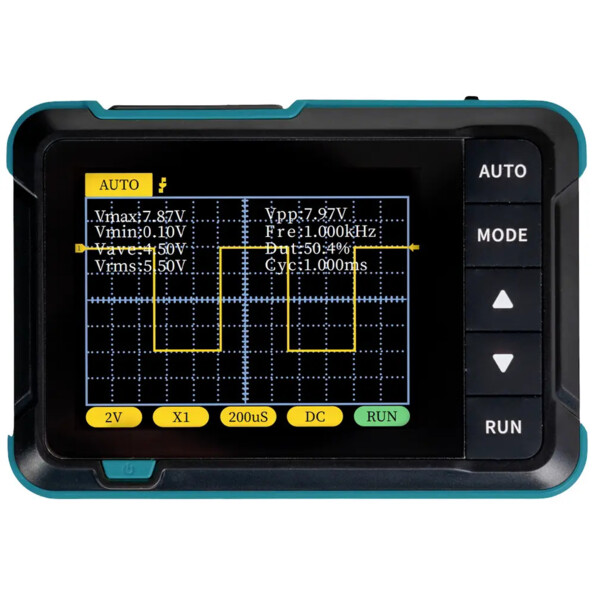Oscilloscope numérique portable 200 kHz USB-C