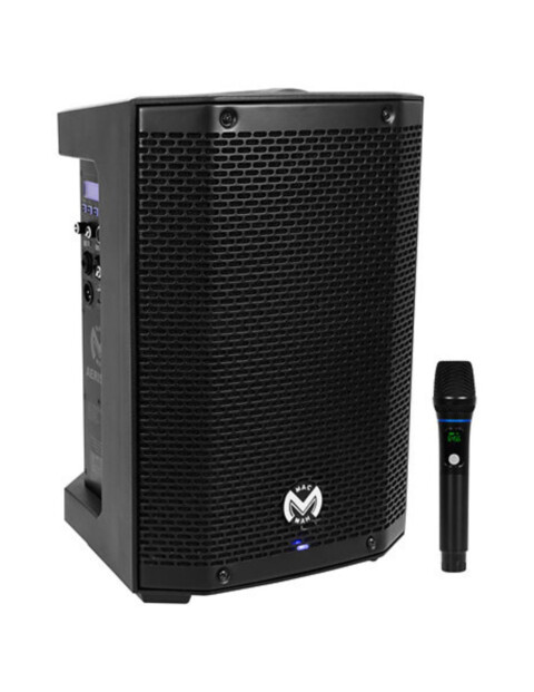 Sono portable sur batterie 150 W RMS Aeris 108 avec micro UHF