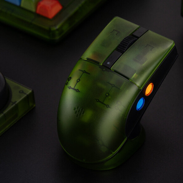 Souris gaming sans fil 8BitDo Retro R8 Xbox Edition ambidextre