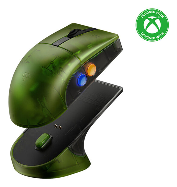Souris gaming sans fil 8BitDo Retro R8 Xbox Edition ambidextre