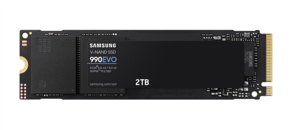 Disque dur SSD interne Samsung 990 EVO 2 To M.2 NVMe PCIe 4.0