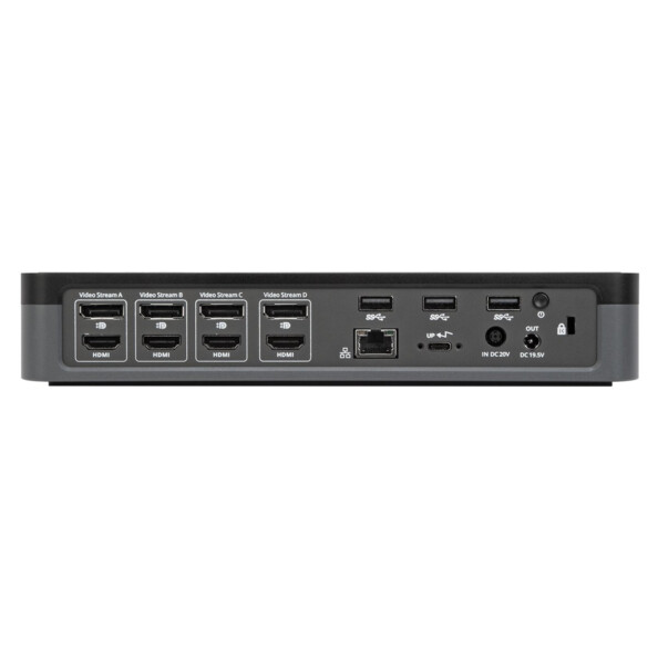 Station d'accueil USB-C universelle Quad 4K 100 W