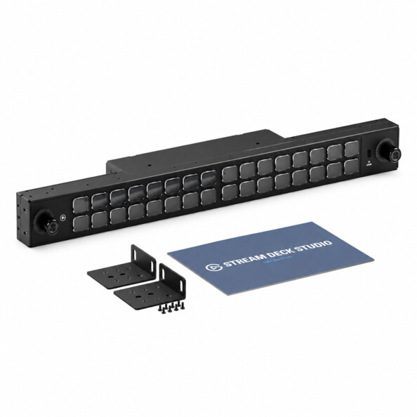 Surface de contrôle professionnelle Elgato Stream Deck Studio 32 touches LCD