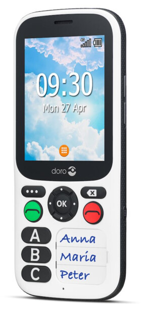 Téléphone senior 4G Doro 780X IUP avec touche SOS et GPS