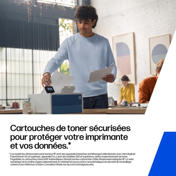 Toner jaune grande capacité pour imprimante LaserJet