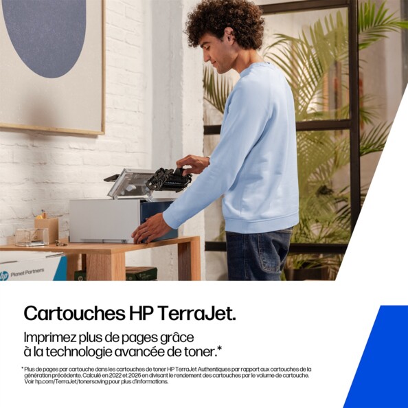 Toner jaune grande capacité pour imprimante LaserJet