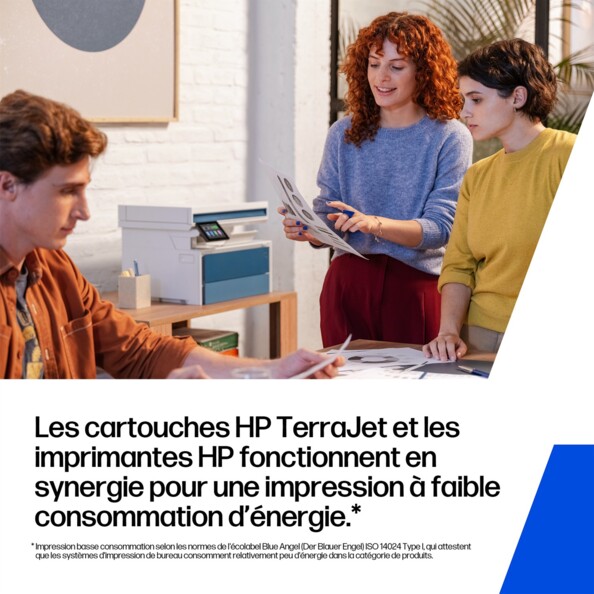 Toner jaune grande capacité pour imprimante LaserJet