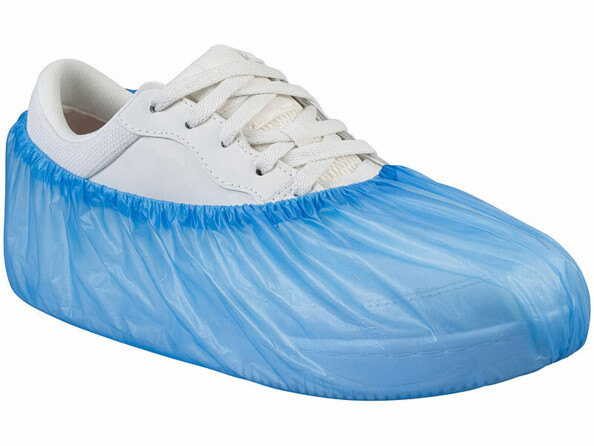 100 surchaussures imperméables jetables - taille unique