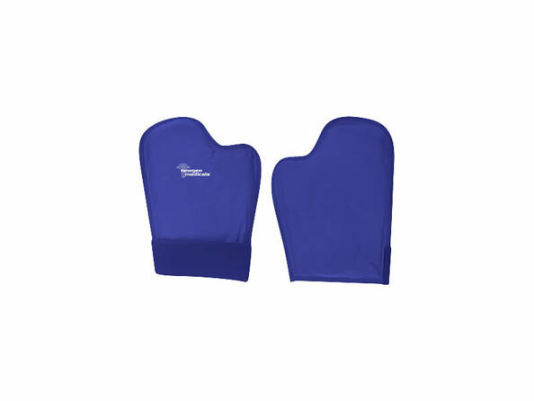 2 gants thermiques avec gel chaud / froid