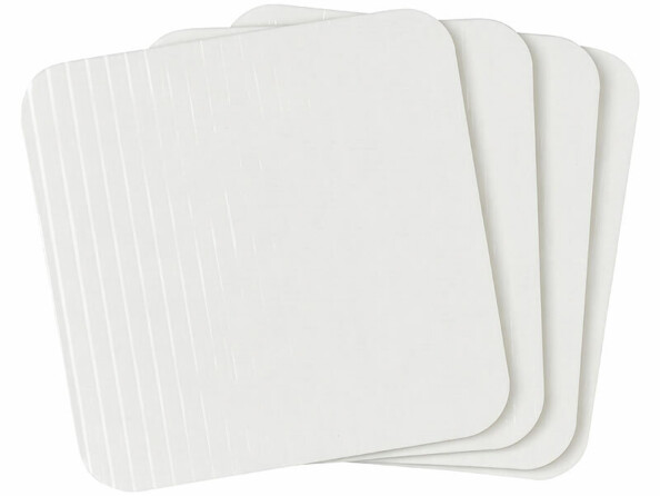 4 patchs antidérapants pour tapis lavables