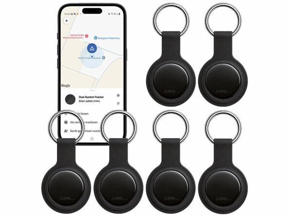 Pack de 6 mini-traceurs intelligents SGF-65 de la marque Callstel