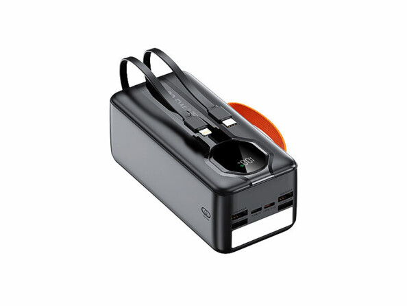 Batterie externe 50.000 mAh PB-840 USB-A / USB-C / Lightning avec câbles intégrés