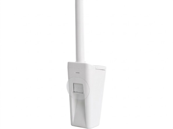 Brosse pour WC TB-10 avec support et 20 embouts en éponge