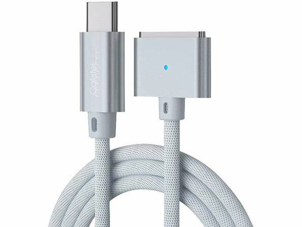 Câble USB-C vers MagSafe 3 jusqu’à 140 W – 2 m vu du dessus