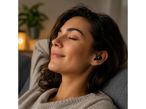 Écouteurs sans fil plats pour dormir avec fonction bluetooth 5.4