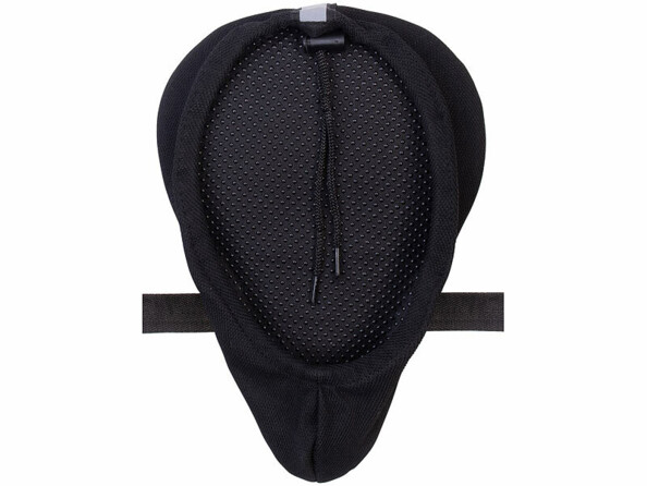 housse de selle de vélo à mémoire de forme vue de dessous
