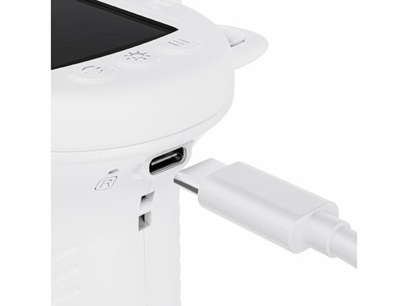 zoom sur prise USB-C de recharge