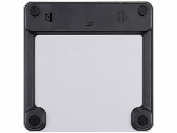 Pèse-personne jusqu'à 250 kg parlant vu de dessous