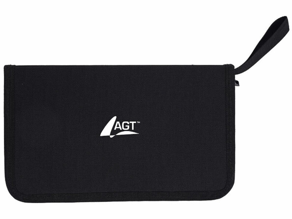 housse de transport pour pince à oeillets vue de face