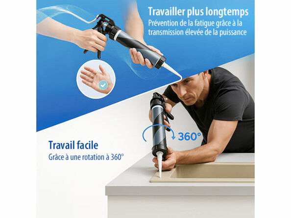 pistolet à cartouche silicone