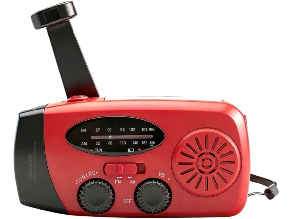 Radio solaire DOR-810 avec dynamo et lampe de poche