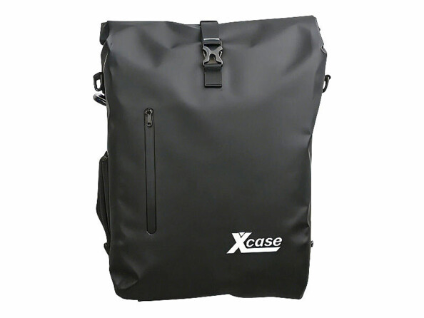 Sacoche vélo étanche 25 L pour porte-bagages et sac à dos