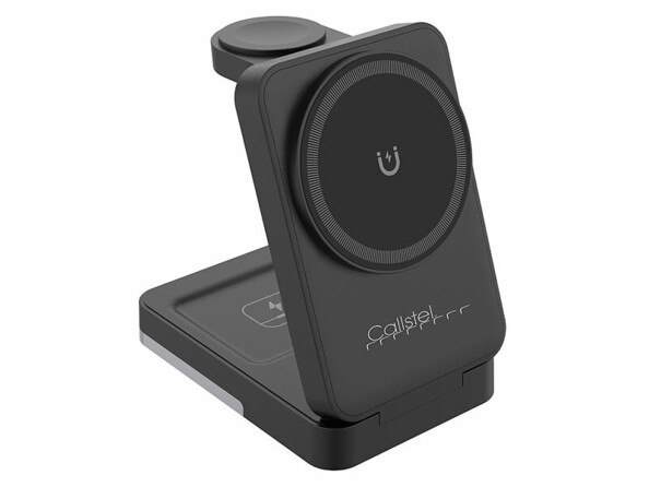 Station de chargement induction compatible MagSafevue de face