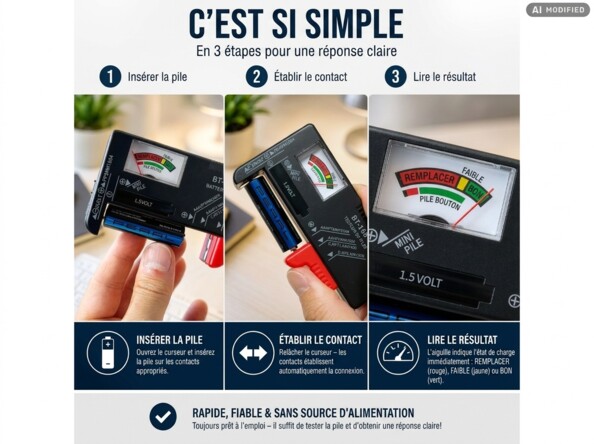 Testeur universel de piles