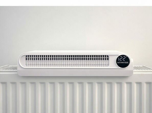 Ventilateur de radiateur rechargeable