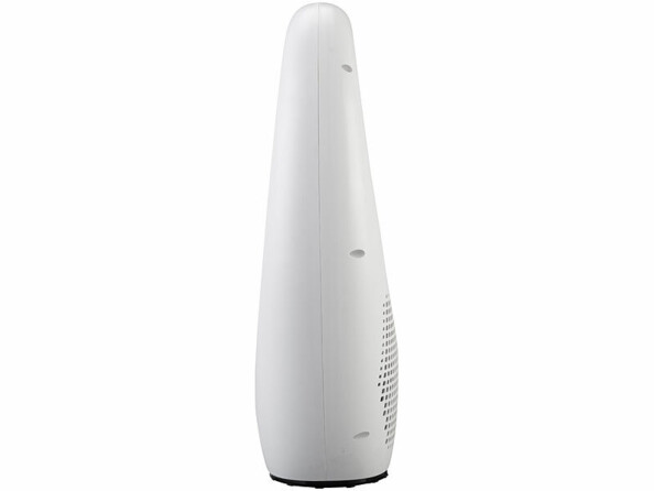 Ventilateur sans pales télécommandé vue de côté