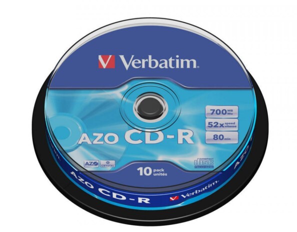 CD-R Verbatim AZO (x10)