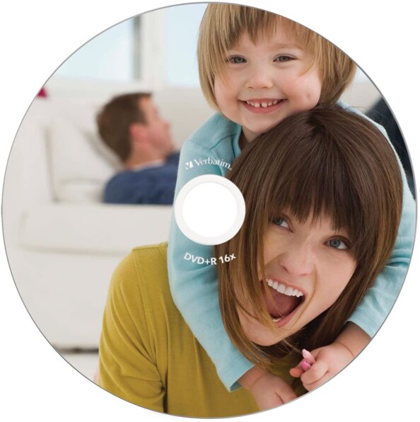 Pack de 10 DVD+R AZO imprimables, par Verbatim