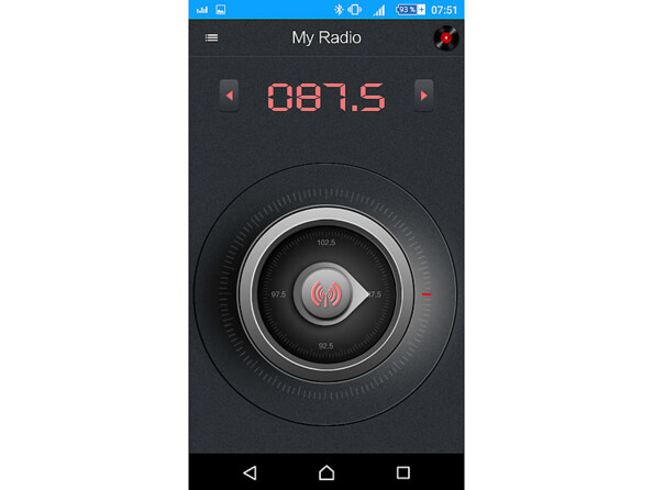 Transmetteur FM et bluetooth ''FMX-520.B''