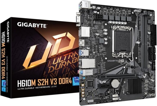 Carte mère H60M-S2H V3 DDR4 Socket LGA 1700 de la marque Gigabyte