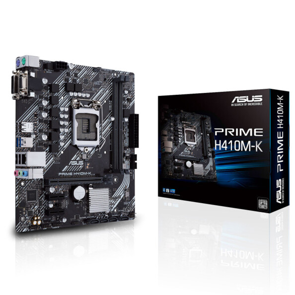 Carte mère Asus Prime H410M-K.