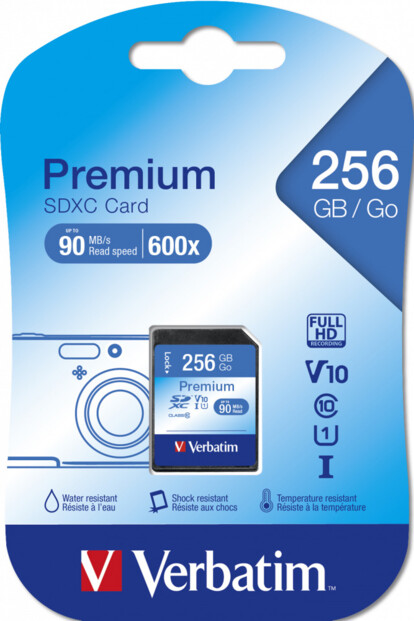 Carte SDXC U1 Premium - 256 Go