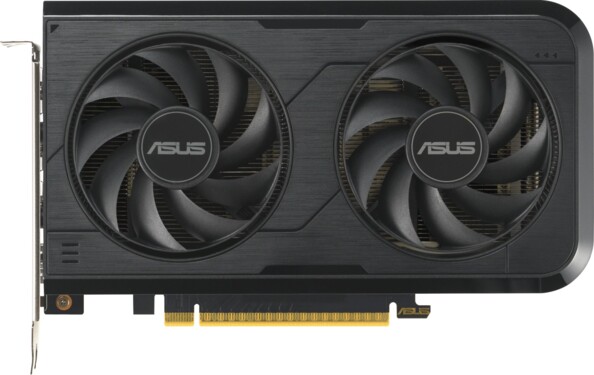 GPU NVidia x Asus avec double ventilateur et connecteur PCIe 5.0 x 16