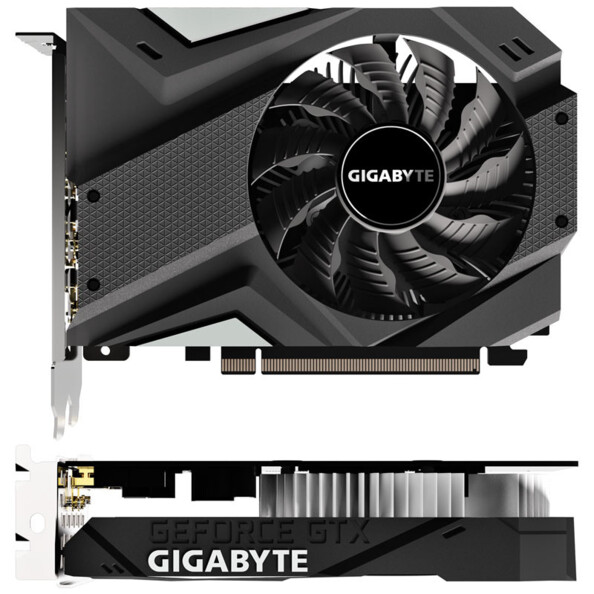 Carte graphique Gigabyte GTX 1650 Mini ITX OC 8 Go.