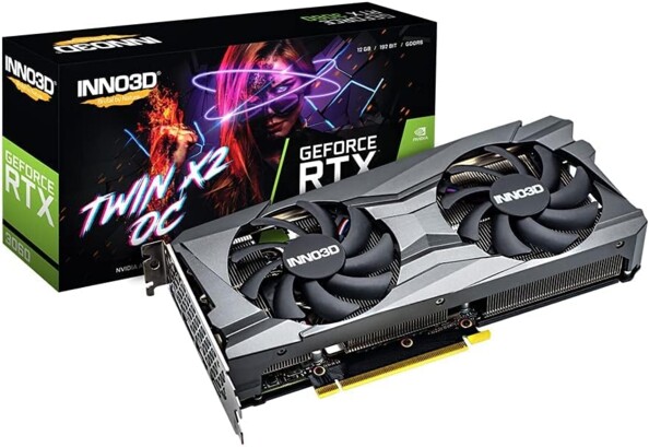 Nvidia GeForce RTX 3060 TWIN X2 12 Go INNO 3D