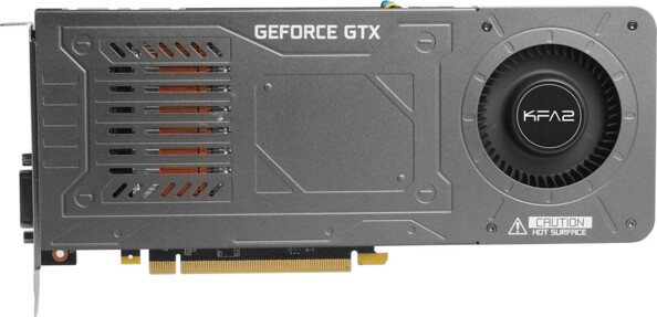 Carte graphique KFA² GTX 1070 Katana Single Slot - 8 Go