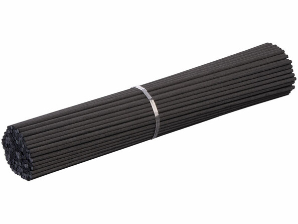 150 bâtonnets en rotin noirs pour diffuseurs de parfums