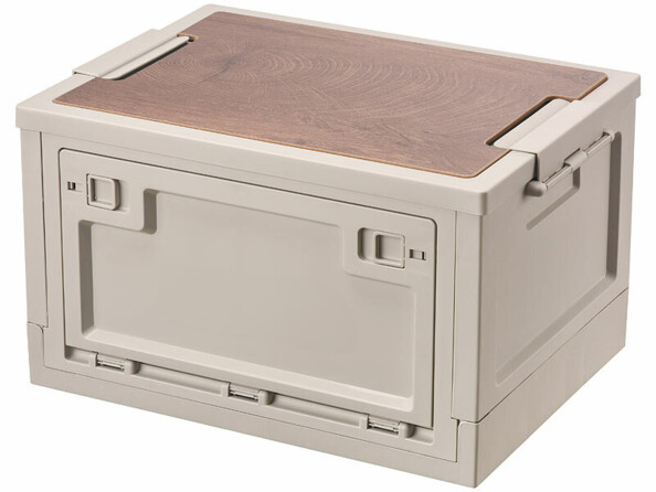 boîte de rangement pliable 30 L avec étagère AB-100