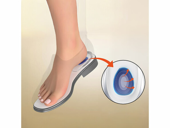 talonnettes en gel pour chaussure