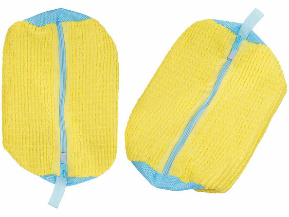 2 sacs de lavage pour baskets dans machine à laver