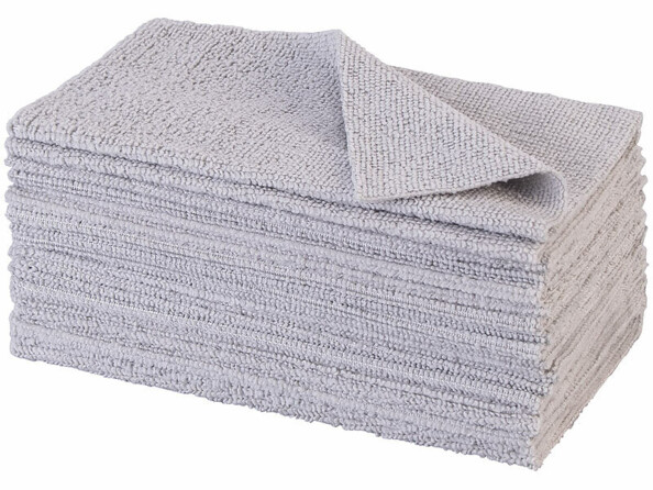 20 chiffonettes de nettoyage 25 x 25 cm