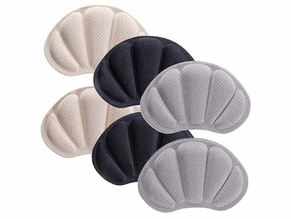 3 paires de protection talon anti-frottement à mémoire de forme