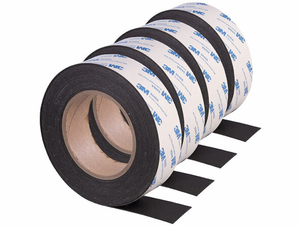 Pack de 4 bandes magnétiques autocollantes 6 m de la marque AGT