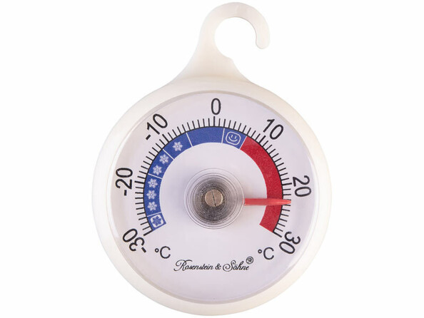thermomètre analogique de réfrigérateur Ø 51 mm