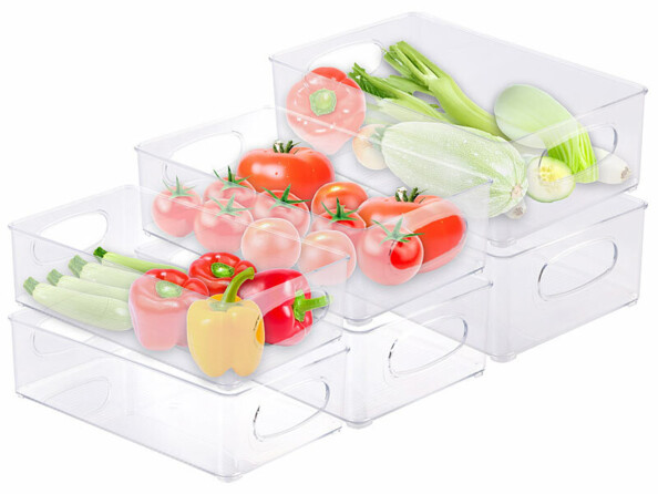 Pack de 6 organisateurs pour réfrigérateur de la marque Rosenstein & Söhne